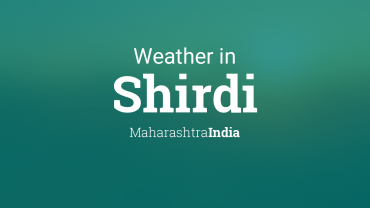 Weather of Shirdi
