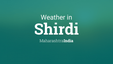 Weather of Shirdi